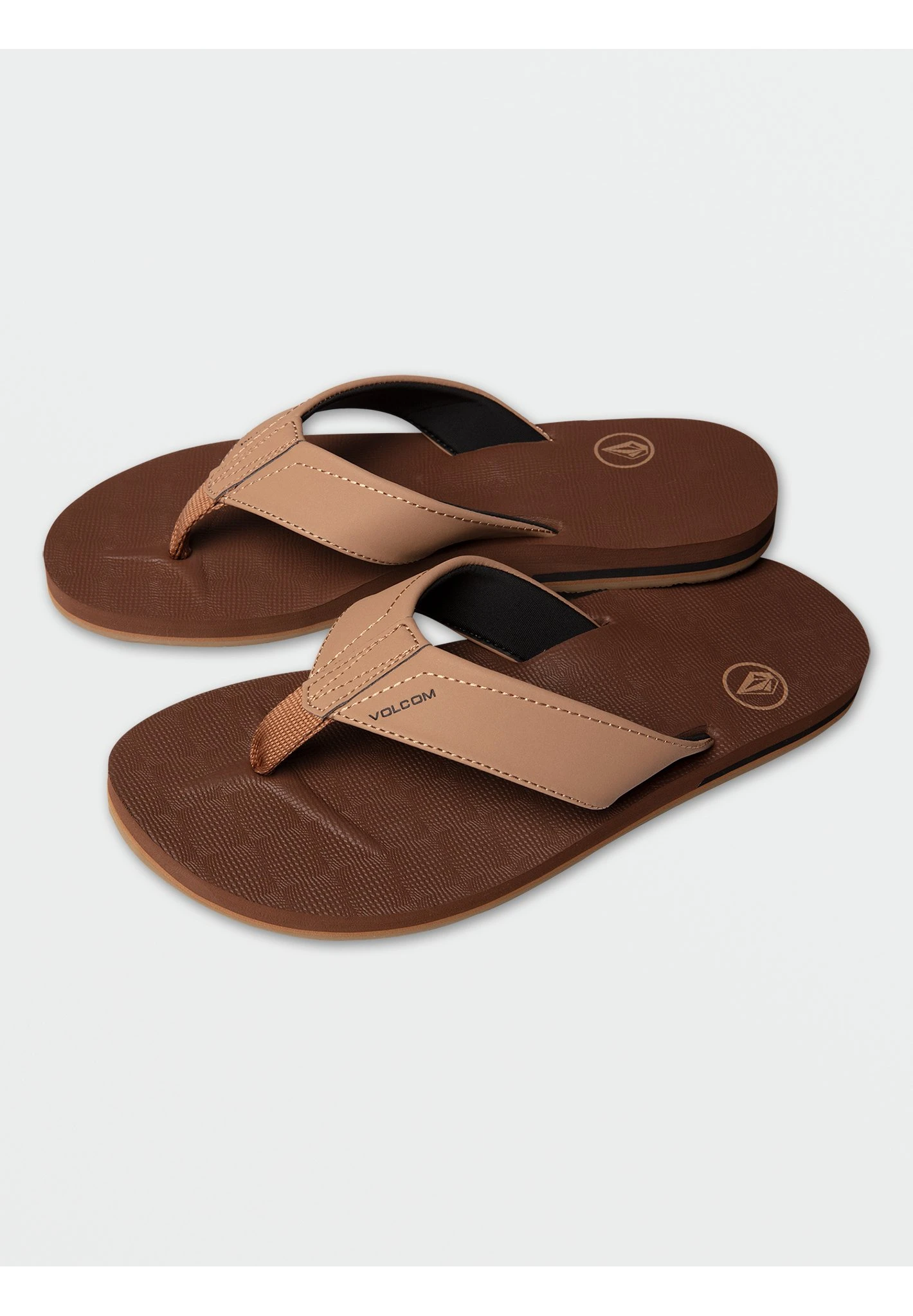 Volcom Sandalias De Dedo - Brown Khaki 7 Volcom Sandalias De Dedo - Brown Khaki - Imagen 5