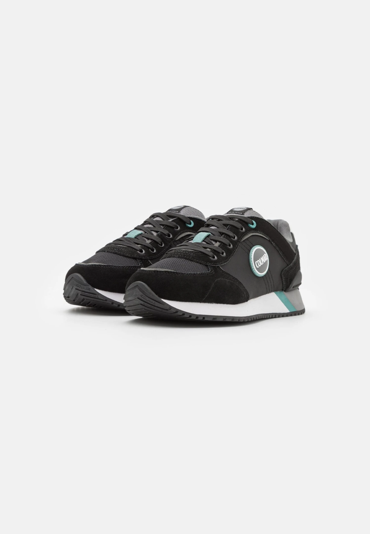 Colmar Originals Travis Plus Colors - Zapatillas - Black/Cold Gray/Teal Blue 4 Colmar Originals Travis Plus Colors - Zapatillas - Black/Cold Gray/Teal Blue - Imagen 2