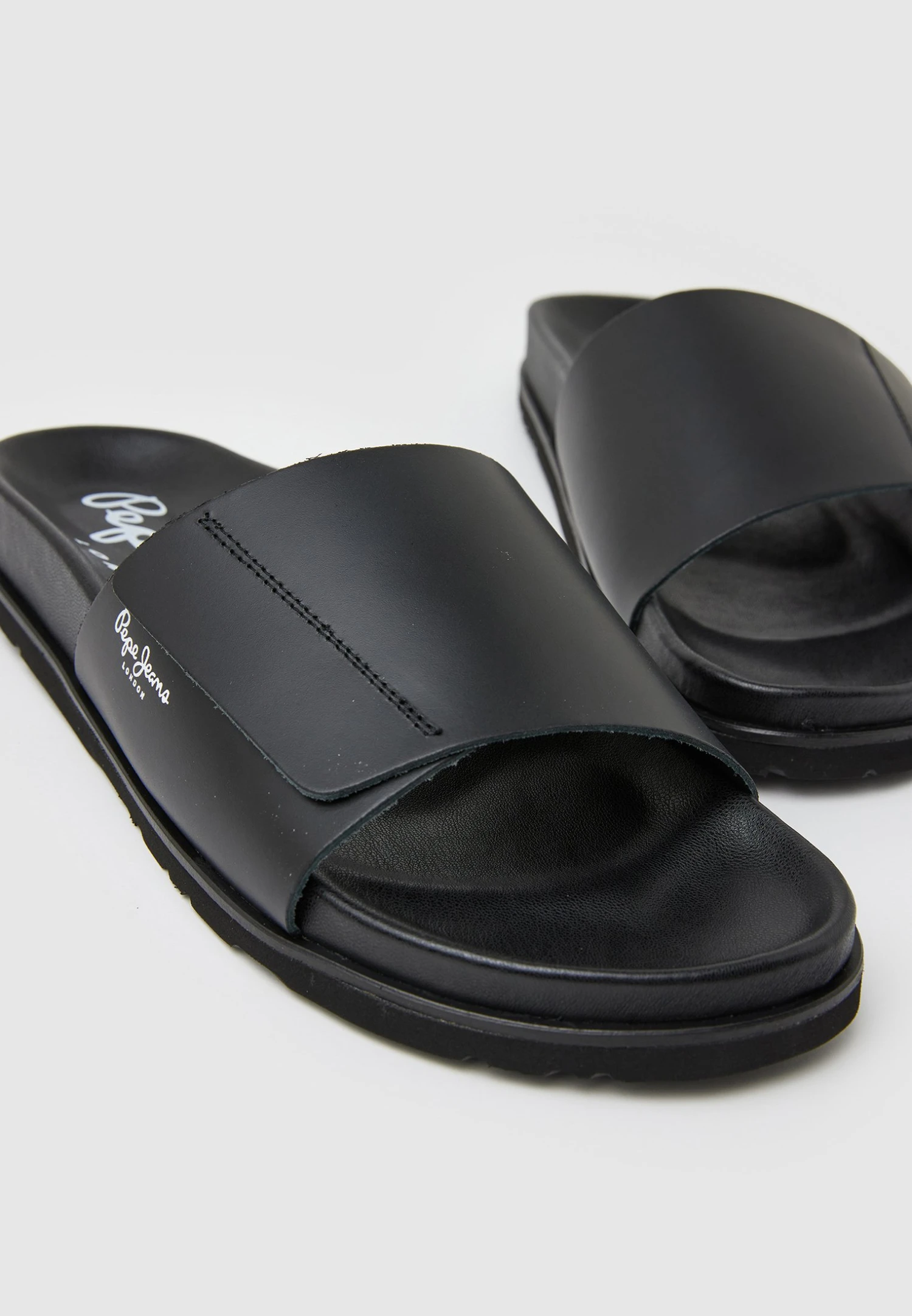 Pepe Jeans Bio M Slider Covered - Sandalias Planas - Black 8 Pepe Jeans Bio M Slider Covered - Sandalias Planas - Black - Imagen 6