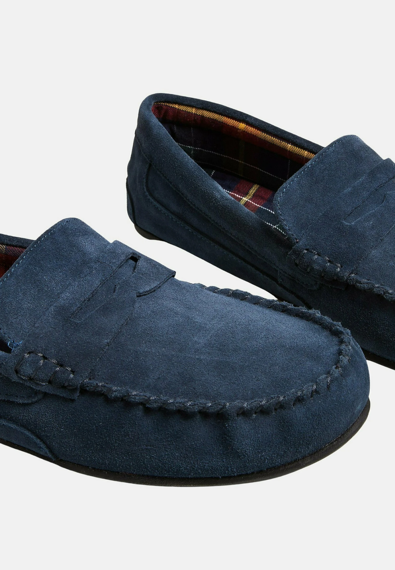 Marks & Spencer Suede Moccasins - Pantuflas - Navy 7 Marks & Spencer Suede Moccasins - Pantuflas - Navy - Imagen 5