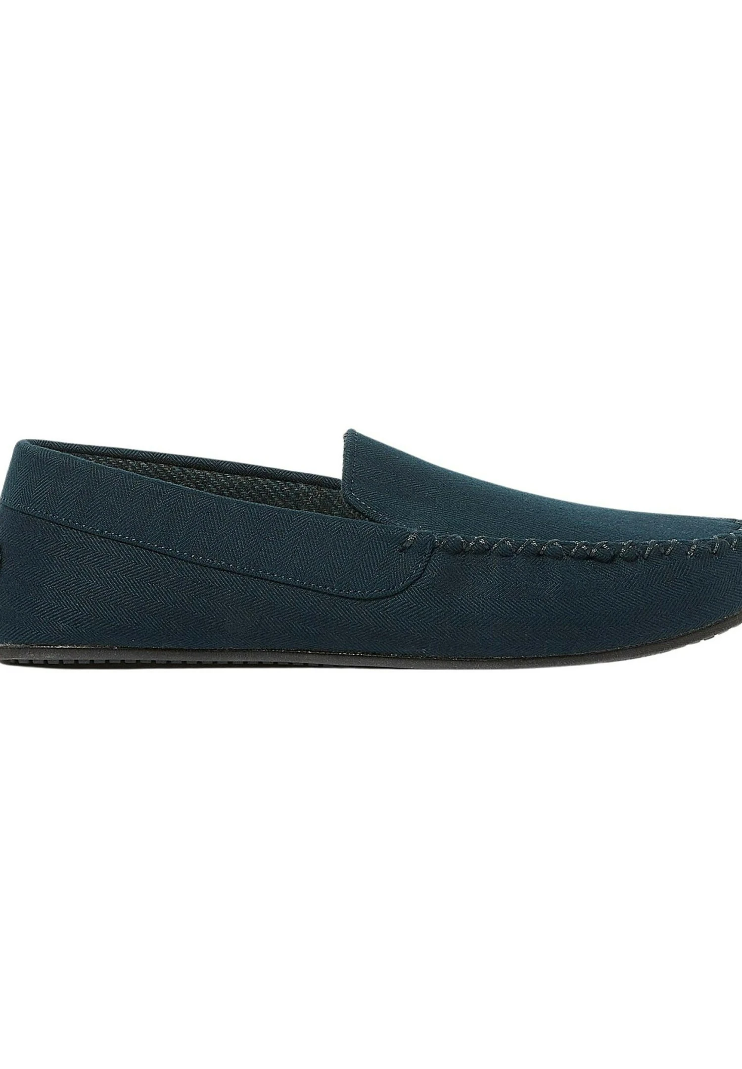 Marks & Spencer Moccasin Slippers With Thermowarmth - Pantuflas - Dark Blue Mix 4 Marks & Spencer Moccasin Slippers With Thermowarmth - Pantuflas - Dark Blue Mix - Imagen 2