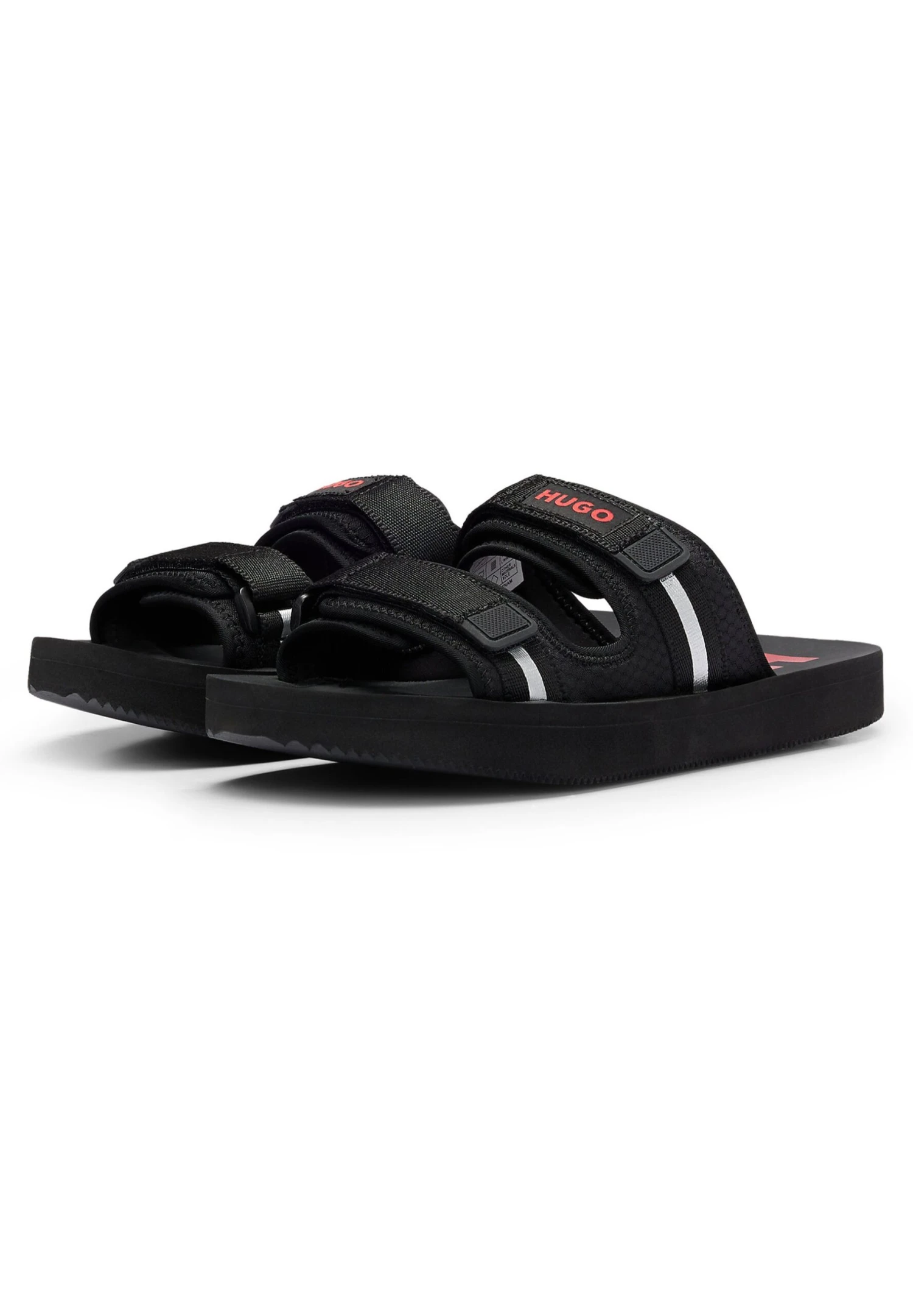 Hugo Jens Slid - Sandalias Planas - Black 4 Hugo Jens Slid - Sandalias Planas - Black - Imagen 2