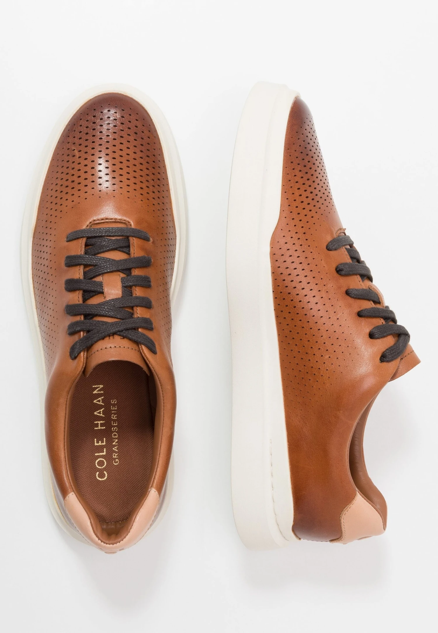 Cole Haan Grandpro Rally Laser Cut- Zapatillas - British Tan/Ivory 4 Cole Haan Grandpro Rally Laser Cut- Zapatillas - British Tan/Ivory - Imagen 2