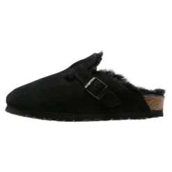 Birkenstock Boston - Pantuflas - Black