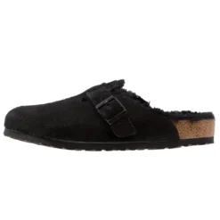 Birkenstock Boston - Pantuflas - Black