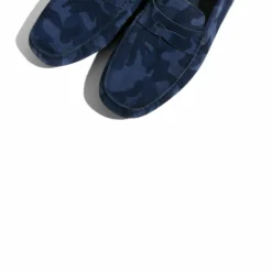 Mocasines - Blue Camo Suede -Geox Ventas 8897d7638bd54484bc9737c3a7a494b2