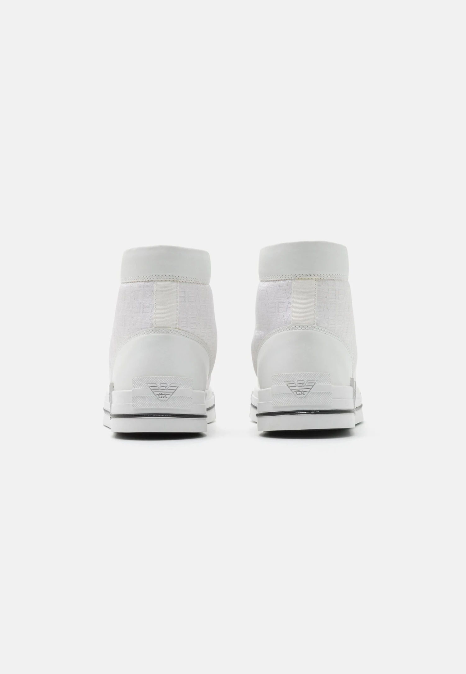 EA7 Emporio Armani All Over Unisex - Zapatillas Altas - White/Black 5 EA7 Emporio Armani All Over Unisex - Zapatillas Altas - White/Black - Imagen 3