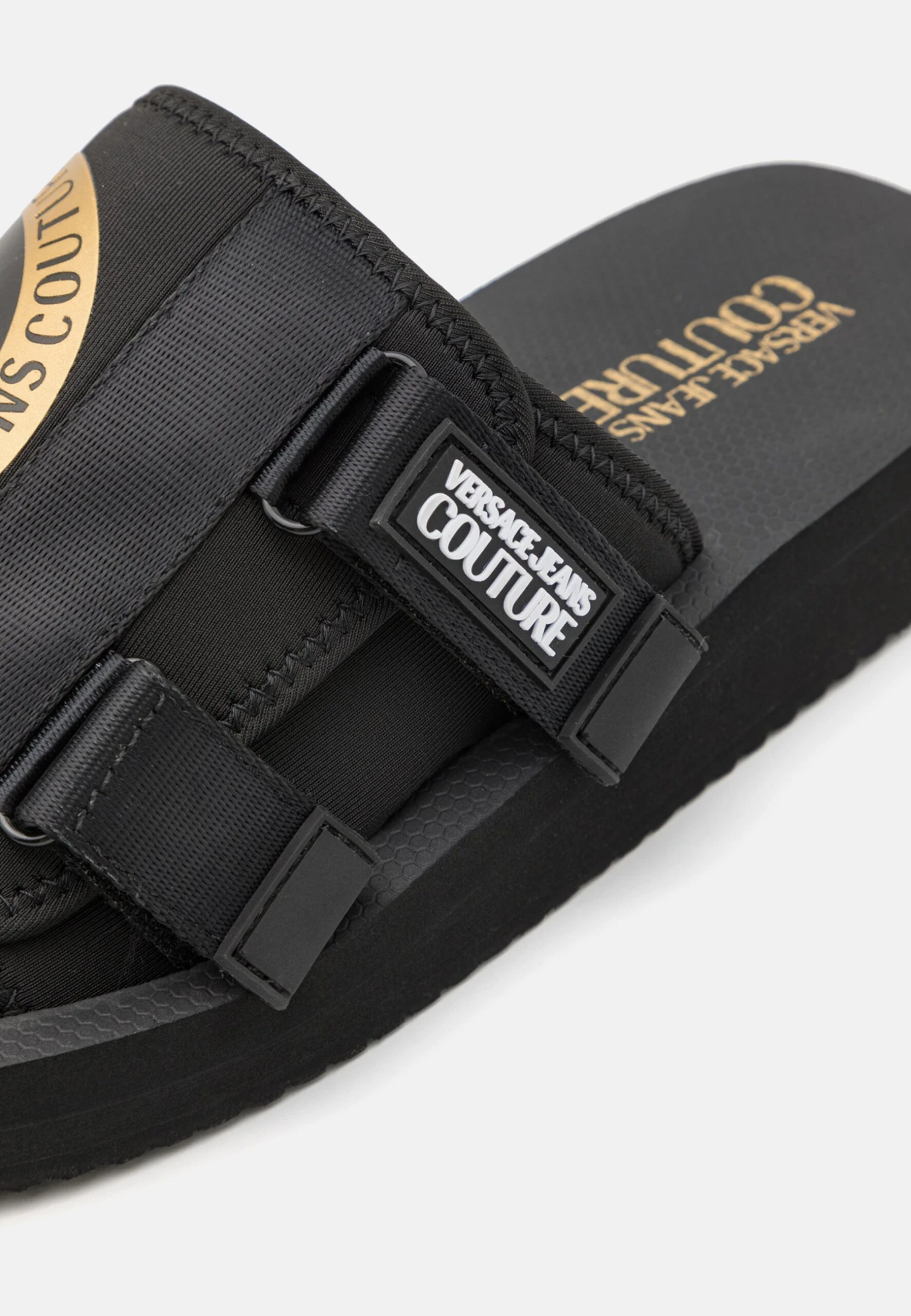 Sandalias Planas - Black/Gold 8 Sandalias Planas - Black/Gold - Imagen 6