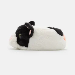 Mens Pig- Pantuflas - Black/White