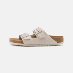Birkenstock Arizona Unisex - Sandalias Planas - White