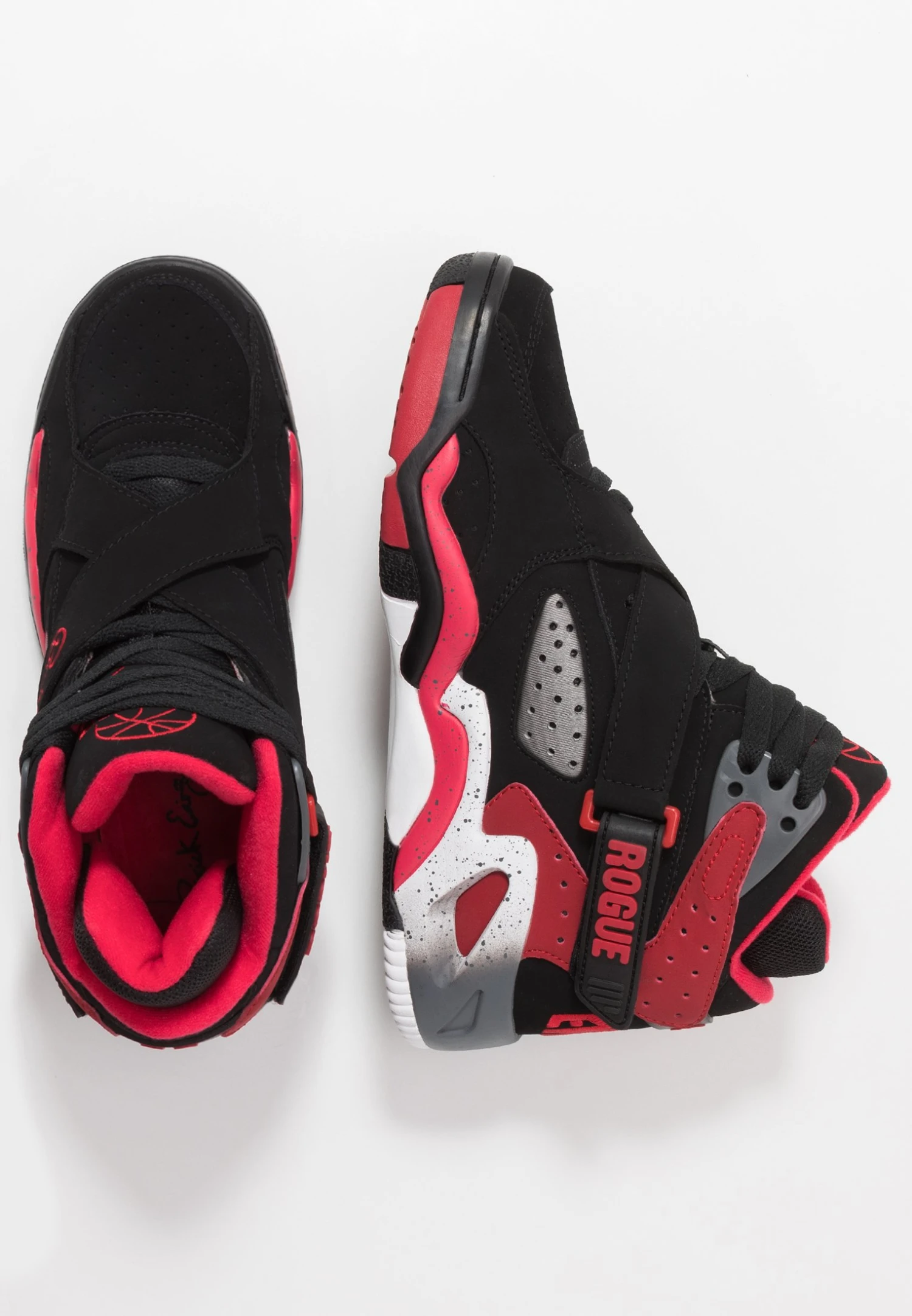 Ewing Rogue - Zapatillas Altas - Black/Bright Red/Grey 4 Ewing Rogue - Zapatillas Altas - Black/Bright Red/Grey - Imagen 2