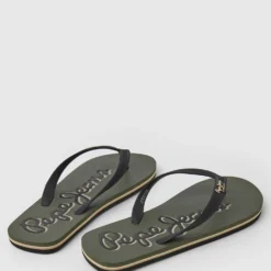 Pepe Jeans Bay Beach Logo M Ss23 - Sandalias De Dedo - Army -Geox Ventas bf51cc739d9943ec9b5ca2b9cfeb304b