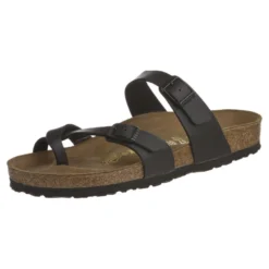 Birkenstock Mayari - Sandalias Planas - Schwarz