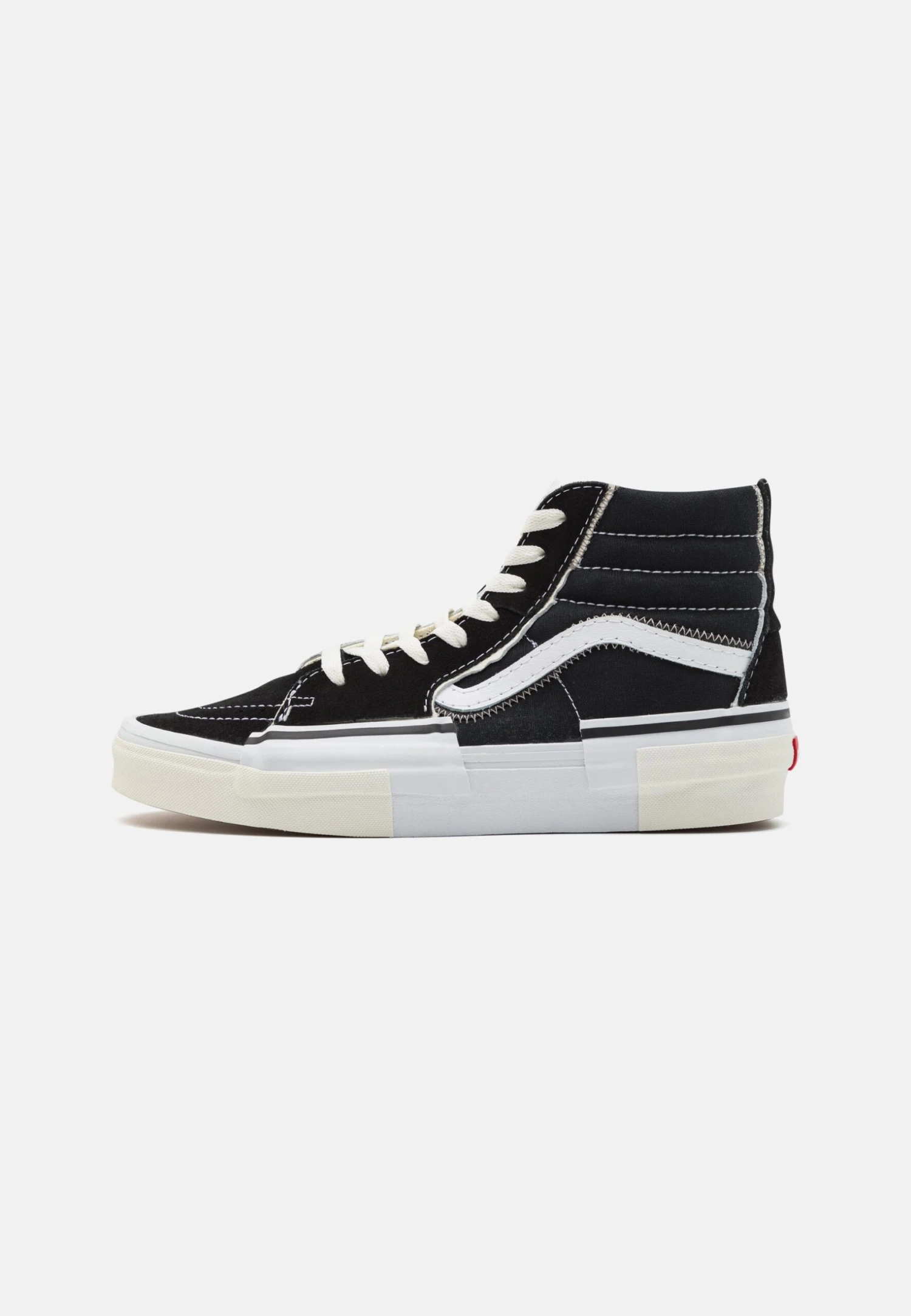 Vans Sk8 Reconstruct Unisex - Zapatillas Altas - Black/True White 3 Vans Sk8 Reconstruct Unisex - Zapatillas Altas - Black/True White