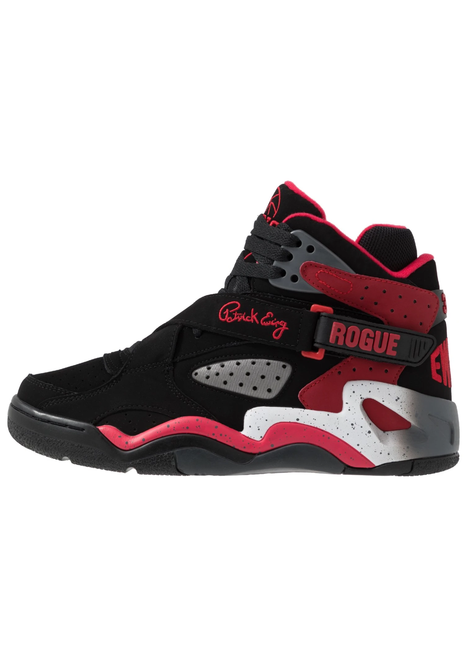Ewing Rogue - Zapatillas Altas - Black/Bright Red/Grey 3 Ewing Rogue - Zapatillas Altas - Black/Bright Red/Grey