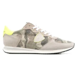 Philippe Model Baskets Trpx Camouflage Neon - Zapatillas - Khaki