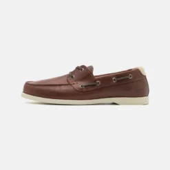 Lacoste Caspian - Mocasines - Brown/Off White