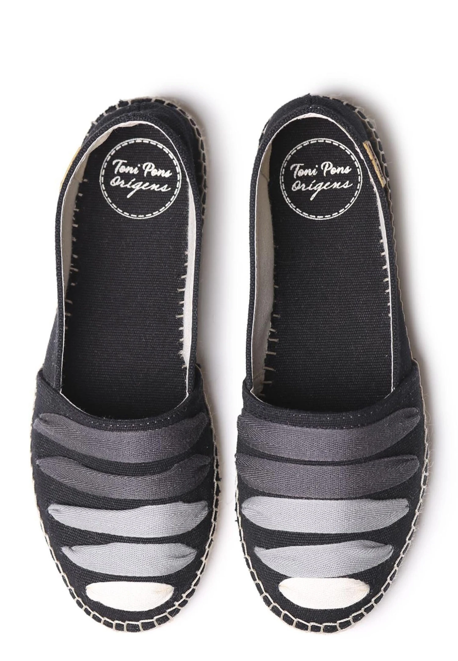Toni Pons Ne - Alpargatas - Negre 6 Toni Pons Ne - Alpargatas - Negre - Imagen 4